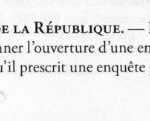 457- Le procureur de la République – Les enquêtes de police sont placées sous sa direction