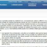 RANARISON Tsilavo NEXTHOPE Cisco le matériel Cisco peut être revendu ou loué librement d’après le site cisco (1)