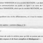 NEXTHOPE RANARISON Tsilavo est un prétendu voyou